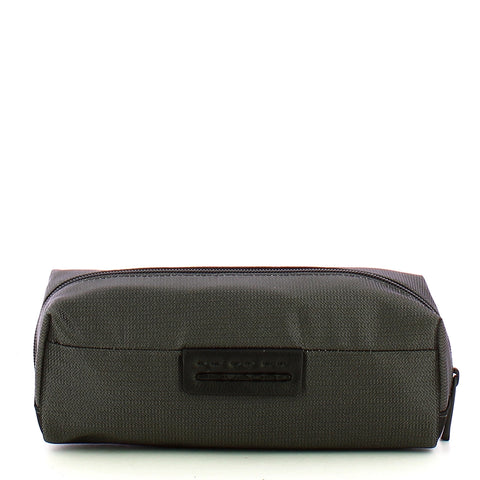 Piquadro - Pochette P16 Chevron Grigio AC3870P16 CHEVRON/ | Italystation.com Shop Now at italystation.com