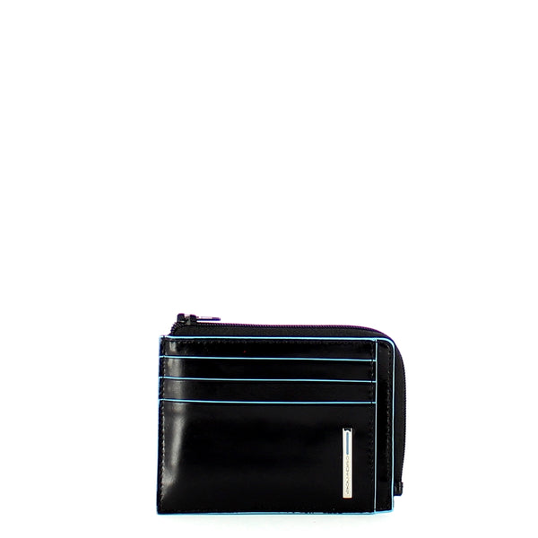 Piquadro - bustina portamonete e carte blue square rfid - pp4 | Italystation.com - Shop Now at italystation.com