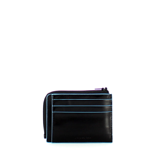 Piquadro - bustina portamonete e carte blue square rfid - pp4 | Italystation.com - Shop Now at italystation.com