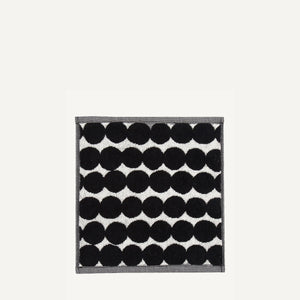 Marimekko - Räsymatto Mini Towel 30x30 cm - 068762 - WHITE,/BLACK