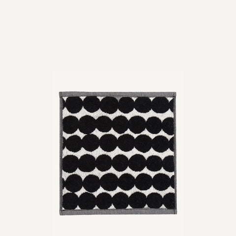 Marimekko - Räsymatto Mini Towel 30x30 cm - 068762 - WHITE,/BLACK