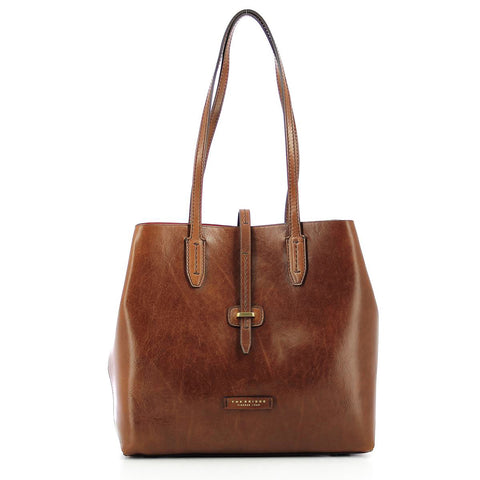 The Bridge The bridge - shopper dalston - 04130701 - marrone/14/oro | Italystation.com - Shop Now at italystation.com