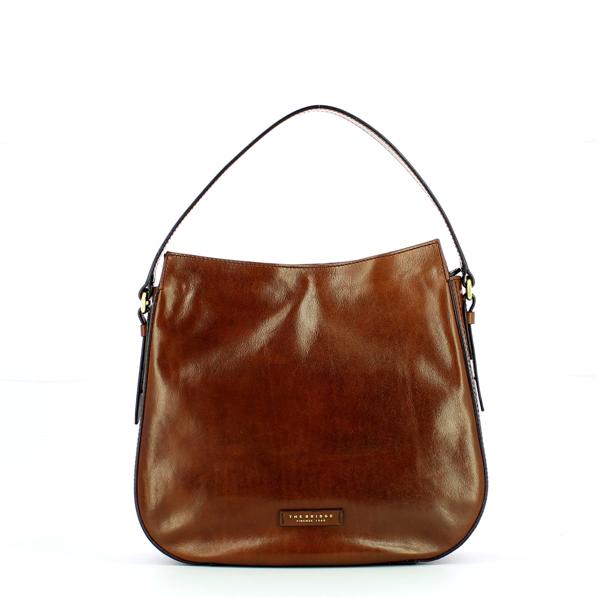 The Bridge - Florentin Hobo Bag - 04343701 - MARRONE/14/ORO