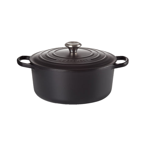 Le Creuset Le creuset - cocotte rotonda evolution 22 cm nero matt - 21 | Italystation.com - Shop Now at italystation.com