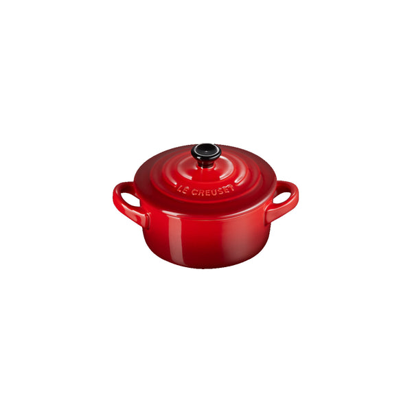 Le Creuset - Mini Coccotte Rotonda 10 cm Ciliegia - 71901100600100 - CERISE