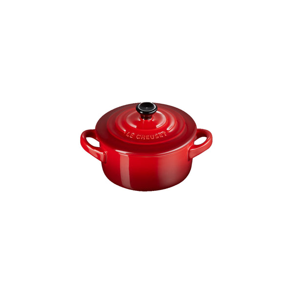 Le Creuset - Mini Coccotte Rotonda 10 cm Ciliegia - 71901100600100 - CERISE