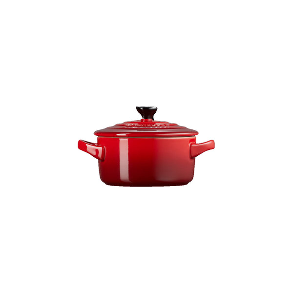 Le Creuset - Mini Coccotte Rotonda 10 cm Ciliegia - 71901100600100 - CERISE