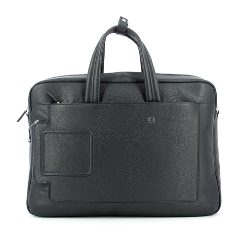 Piquadro - cartella due manici porta pc 15.6 vibe - outca3147 | Italystation.com - Shop Now at italystation.com