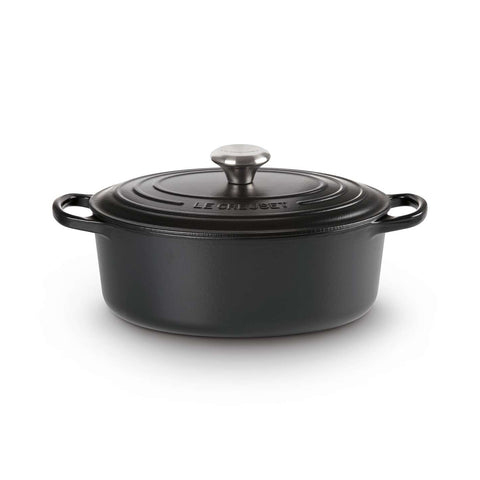 Le Creuset Le creuset - cocotte ovale 29 cm nero - 21178290000430 - ne | Italystation.com - Shop Now at italystation.com