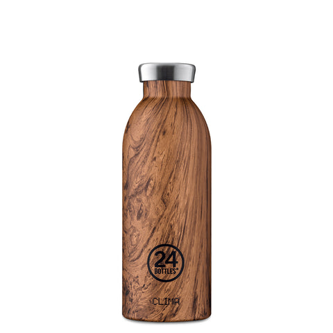 24 Bottles - Clima Bottle Sequoia Wood 500 ml - CLIMA 500 ml - SEQUOIA/WOOD