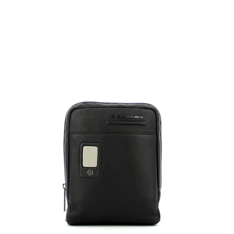 Piquadro - borsello porta ipad®mini akron - ca3084ao - nero | Italystation.com - Shop Now at italystation.com