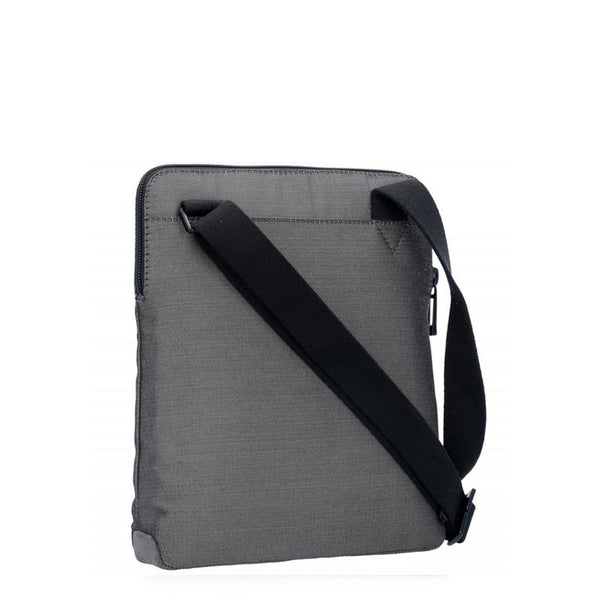 Piquadro - Chevron Grigio P16 Crossbody Bag with tablet sleeve - CA1358P16 - CHEVRON/GRIGIO
