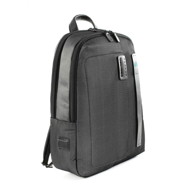 Piquadro - Pulse P16 14" Chevron Grigio Laptop Backpack - CA3869P16 - CHEVRON/GRIGIO