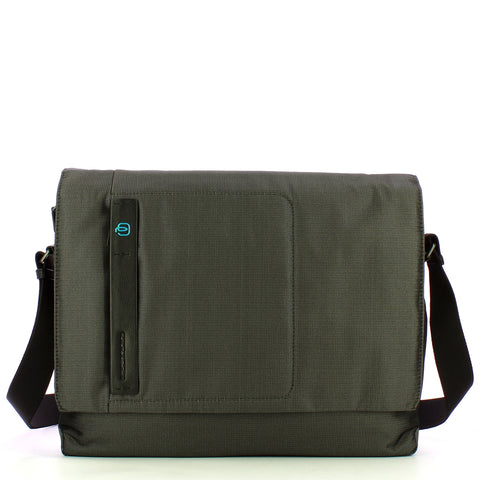 Piquadro - messenger porta pc p16 14.0 - ca4744p16 - chevron/ | Italystation.com - Shop Now at italystation.com