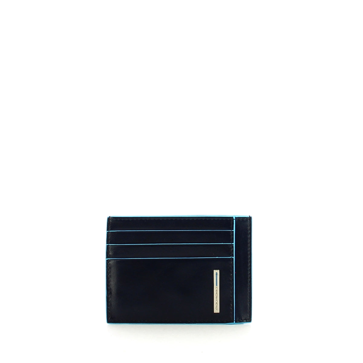Piquadro - bustina porta carte di credito blue square - pp276 | Italystation.com - Shop Now at italystation.com