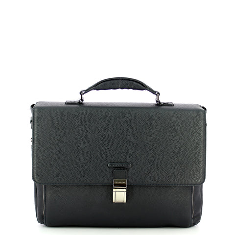 Piquadro - cartella espandibile in pelle modus 15.0 - outca31 | Italystation.com - Shop Now at italystation.com
