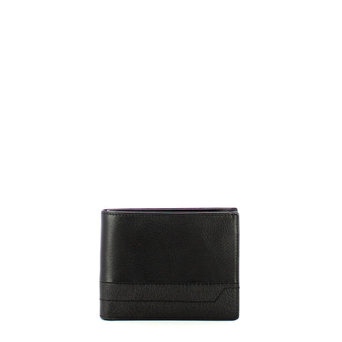 Piquadro - portafoglio 14 scomparti rfid - pu1241s94r - nero | Italystation.com - Shop Now at italystation.com