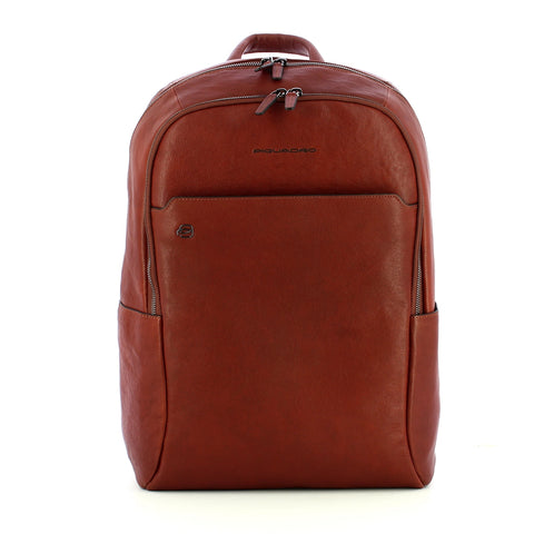 Piquadro - zaino porta pc black square 15.6 - ca4762b3 - cuoi | Italystation.com - Shop Now at italystation.com