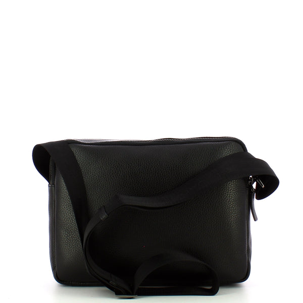 Piquadro - Tracolla Crossover CA5086MOS NERO | Italystation.com Shop Now at italystation.com