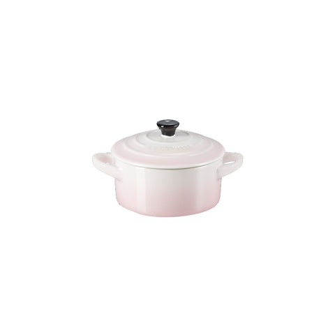 Le Creuset - Mini Coccotte Rotonda 10 cm Shell Pink - 71901107770100 - SHELL/PINK
