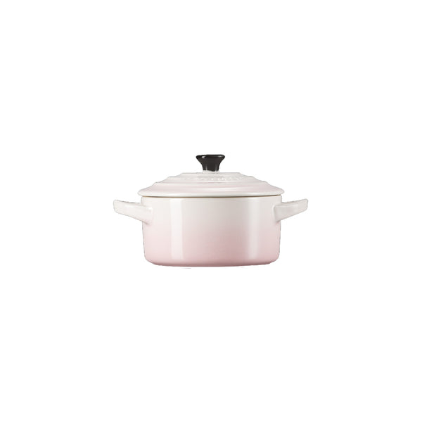 Le Creuset - Mini Coccotte Rotonda 10 cm Shell Pink - 71901107770100 - SHELL/PINK