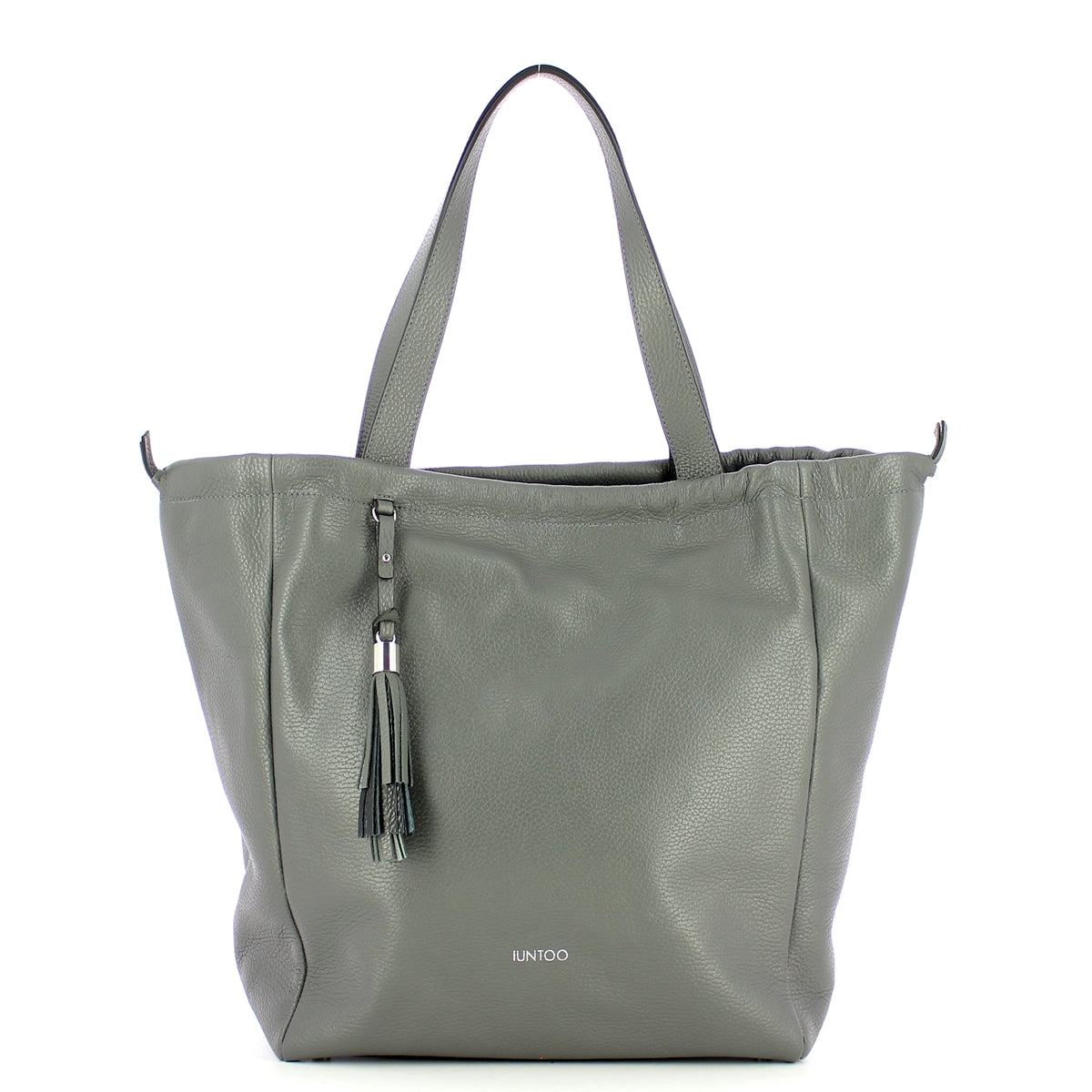 Iuntoo - Armonia 購物袋，附繩 - 168001 - GRIGIO
