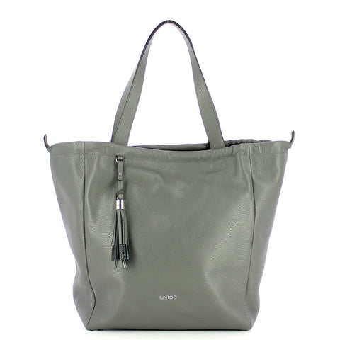 Iuntoo - Armonia 購物袋，附繩 - 168001 - GRIGIO