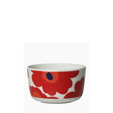 Marimekko - oiva/unikko bowl 2,5 dl - 063432 - white,/red,/b | Italystation.com - Shop Now at italystation.com