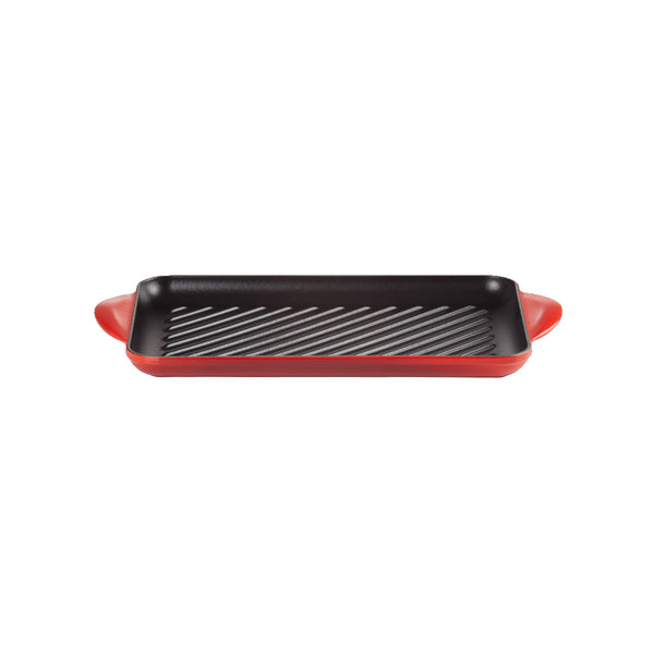 Le Creuset - Grill Rettangolare Tradition 32 cm Ciliegia - 20202320600460 - CERISE