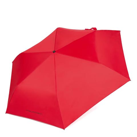 Piquadro - ombrello manuale antivento - om5289om6 - rosso | Italystation.com - Shop Now at italystation.com