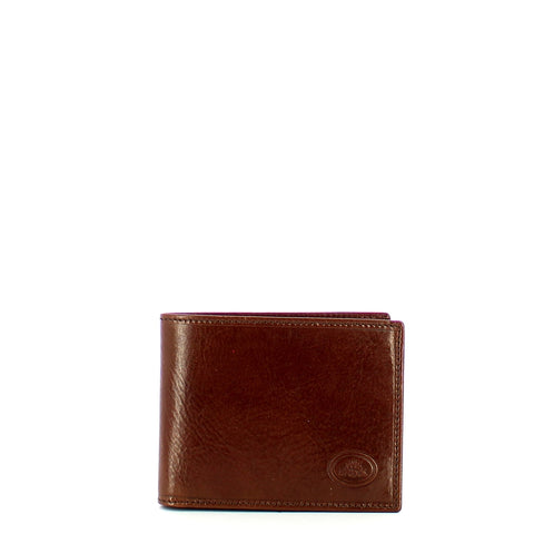 The Bridge The bridge - portafogli story - 01402301 - marrone/14/oro | Italystation.com - Shop Now at italystation.com