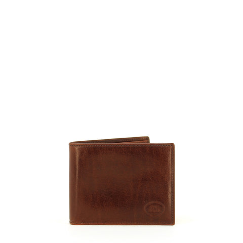 The Bridge The bridge - portafogli story - 01433901 - marrone/14/oro | Italystation.com - Shop Now at italystation.com