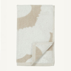 Marimekko - Unikko Guest Towel 30x50 cm - 070232 - BEIGE,/WHITE