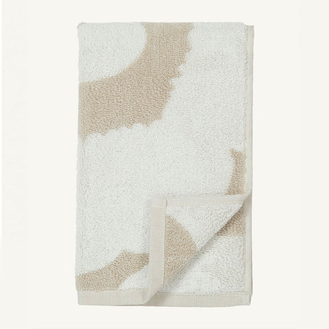Marimekko - Unikko Guest Towel 30x50 cm - 070232 - BEIGE,/WHITE