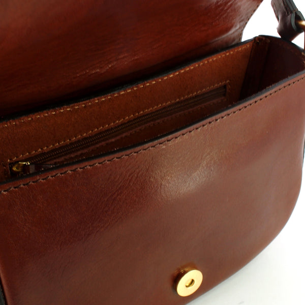 The Bridge - Vittoria Crossbody Bag - 04203001 - MARRONE/14/ORO