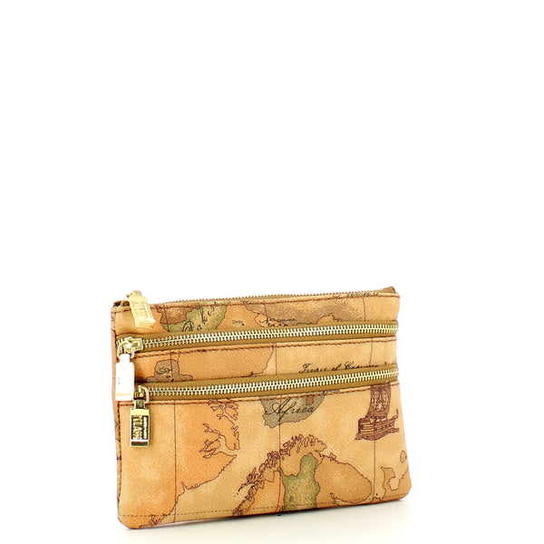 Alviero Martini 1a Classe - Busta 3 Zip Geo Classi - CM0196000 - NATURALE