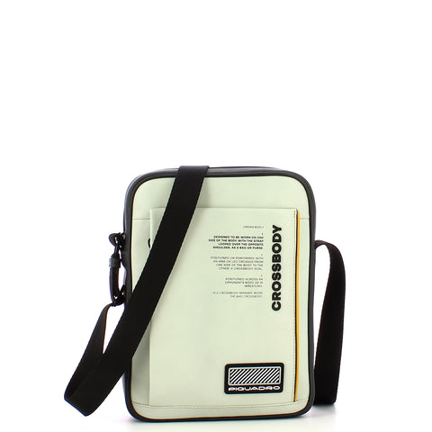Piquadro - borsello porta ipad® ermes - ca1816w106 - grigio | Italystation.com - Shop Now at italystation.com