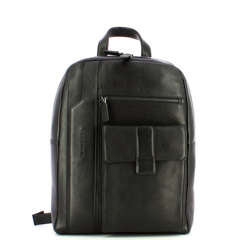 Piquadro - zaino porta pc kobe 14.0 - ca4943s105 - nero | Italystation.com - Shop Now at italystation.com