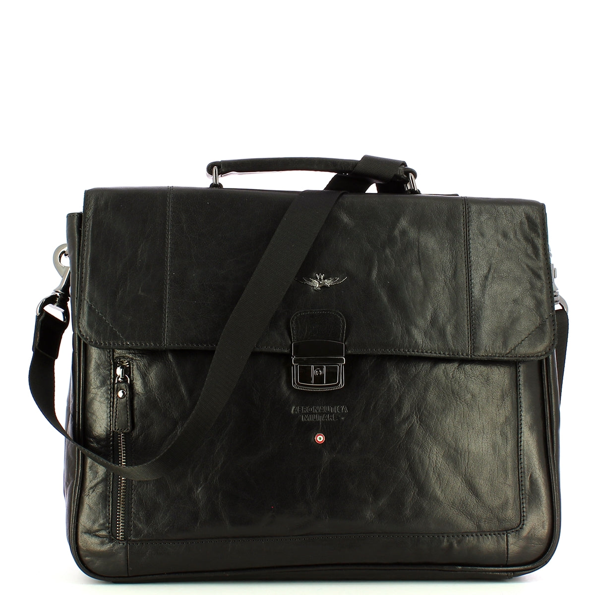 Aeronautica Militare - Cartella Porta PC in pelle | Italystation.com Shop Now at italystation.com