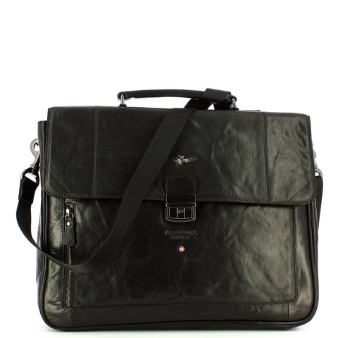 Aeronautica Militare - Cartella Porta PC in pelle | Italystation.com Shop Now at italystation.com