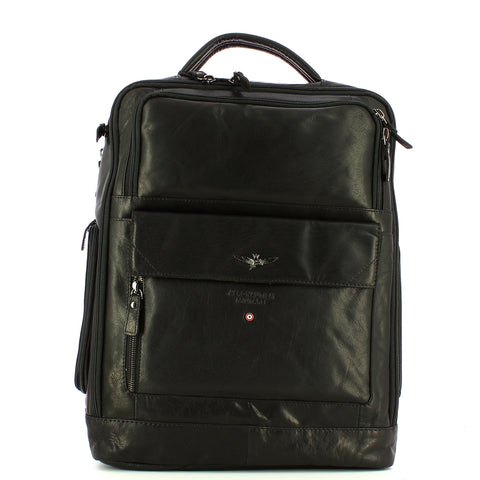 Aeronautica Militare - Zaino Grande in pelle AM | Italystation.com Shop Now at italystation.com
