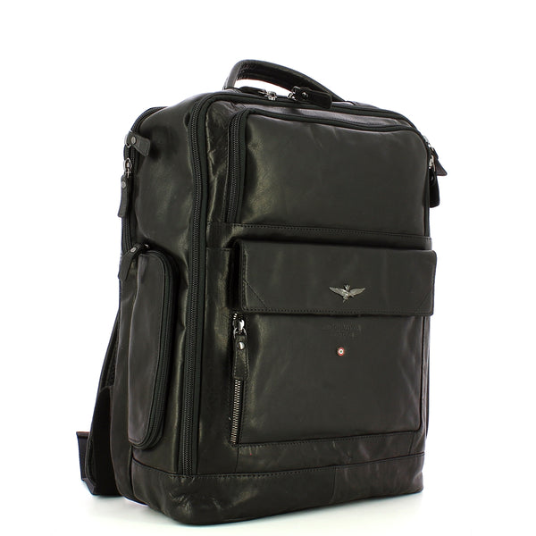 Aeronautica Militare - Zaino Grande in pelle AM | Italystation.com Shop Now at italystation.com