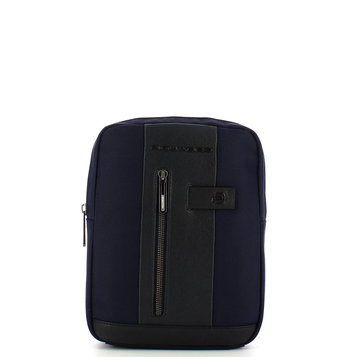 piquadro - borsello porta ipad®brief 2 in tessuto riciclato - ca1816br2 - blu | Shop Now at Italystation.com