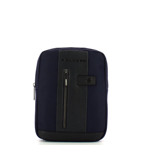 Piquadro - Borsello porta iPad®Brief 2 in tessuto riciclato - CA1816BR2 - BLU