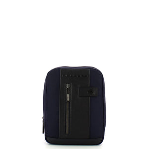 Piquadro - Borsello Porta iPad®mini Brief 2 in tessuto riciclato - CA3084BR2 - BLU