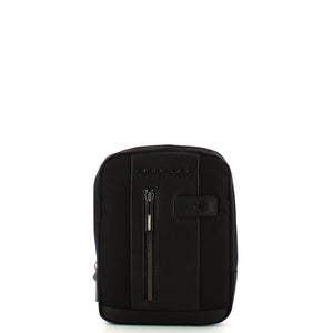 Piquadro - Borsello Porta iPad®mini Brief 2 tessuto riciclato - CA3084BR2 - NERO