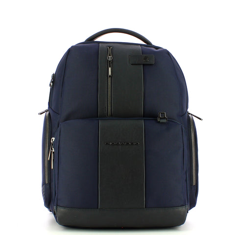 Piquadro - zaino fast-check porta pc brief 2 15.6 in tessuto  | Italystation.com - Shop Now at italystation.com