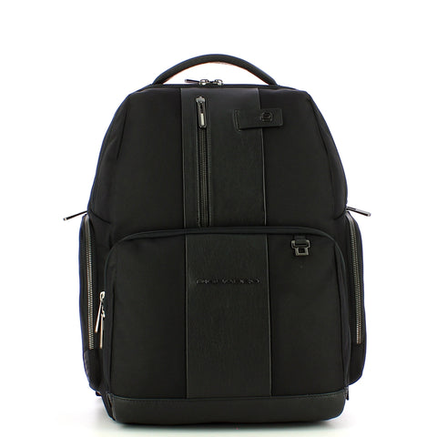 Piquadro - zaino fast-check porta pc brief 2 15.6 in tessuto  | Italystation.com - Shop Now at italystation.com
