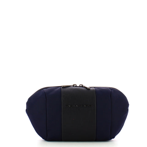 Piquadro - marsupio brief 2  in tessuto riciclato - ca5479br2 | Italystation.com - Shop Now at italystation.com