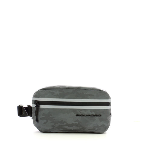 Piquadro - marsupio in tessuto riciclato antivirale - ca5501p | Italystation.com - Shop Now at italystation.com